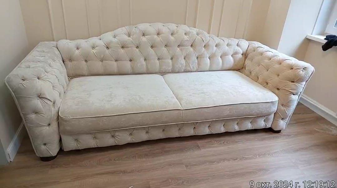 Замена обивки дивана на дому. Щёлковская